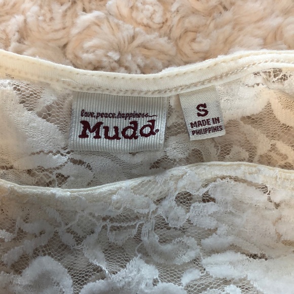 Small Beautiful Lace Sheer Top - Picture 5 of 5